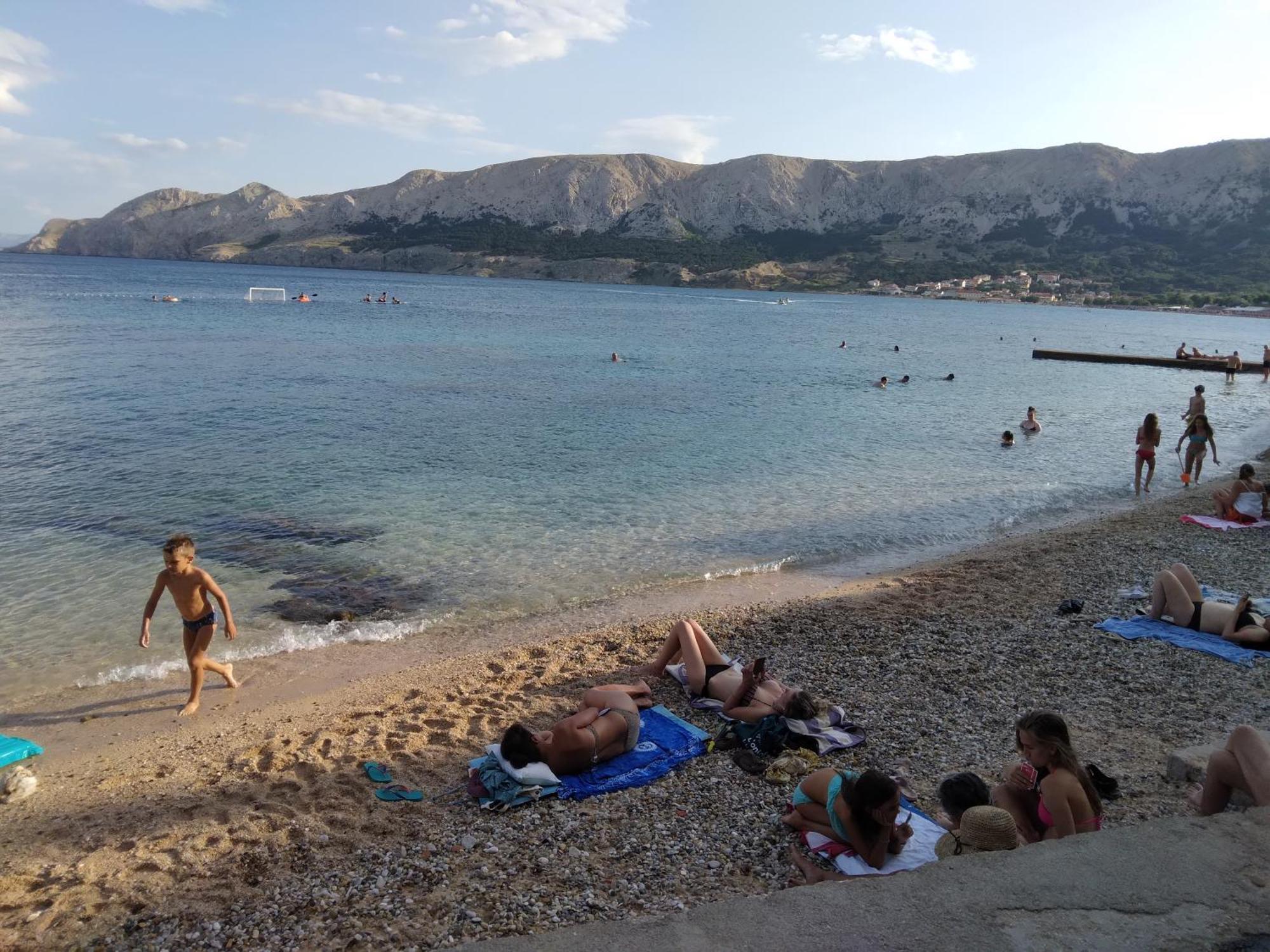 Apartmani Baska S Pogledom Na More Buitenkant foto